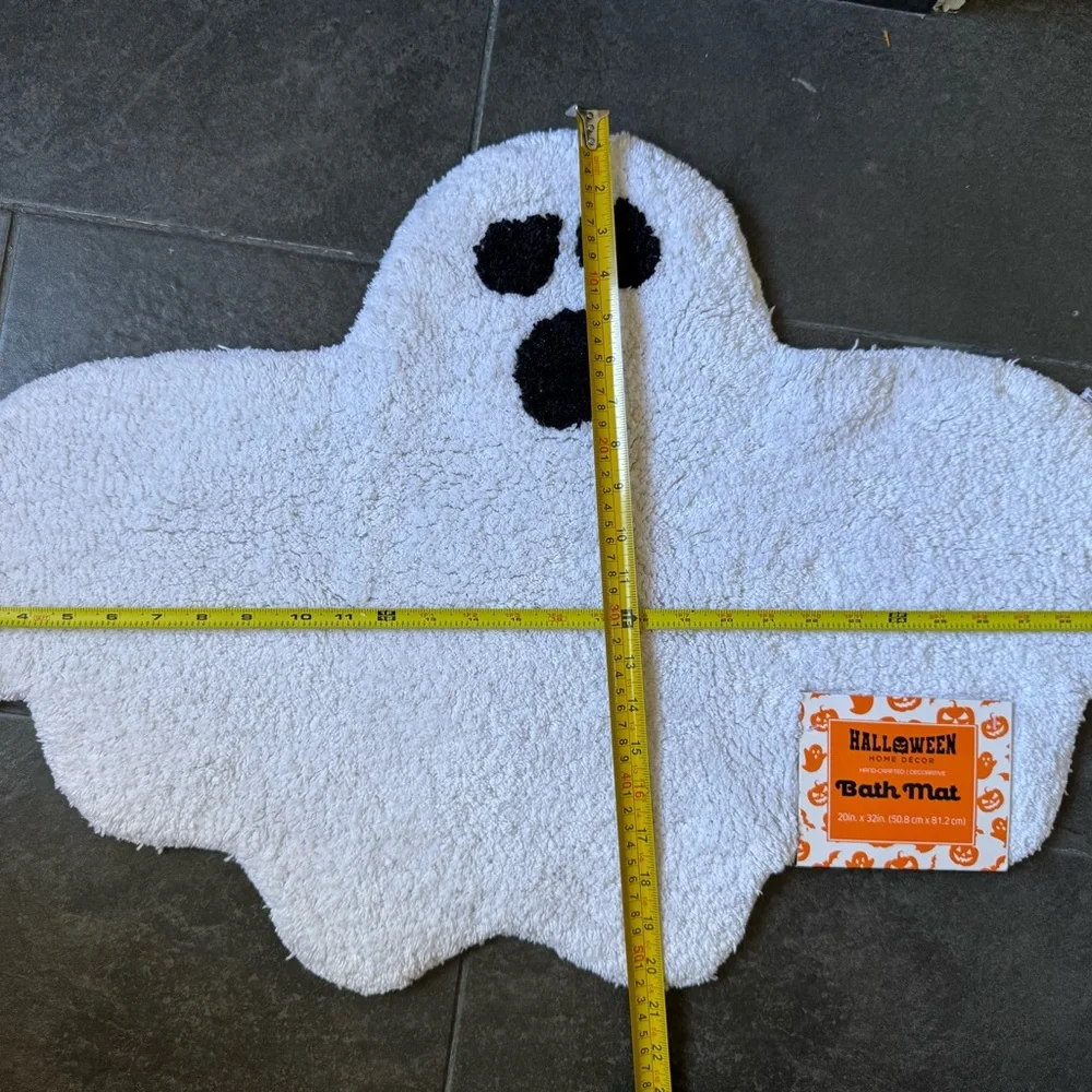 Ghost Bath Mat - White